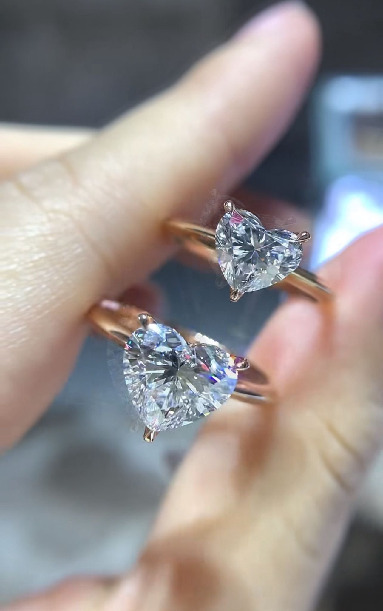 Eternal Heart Bloom Ring Lab-Grown Diamond - Image 4