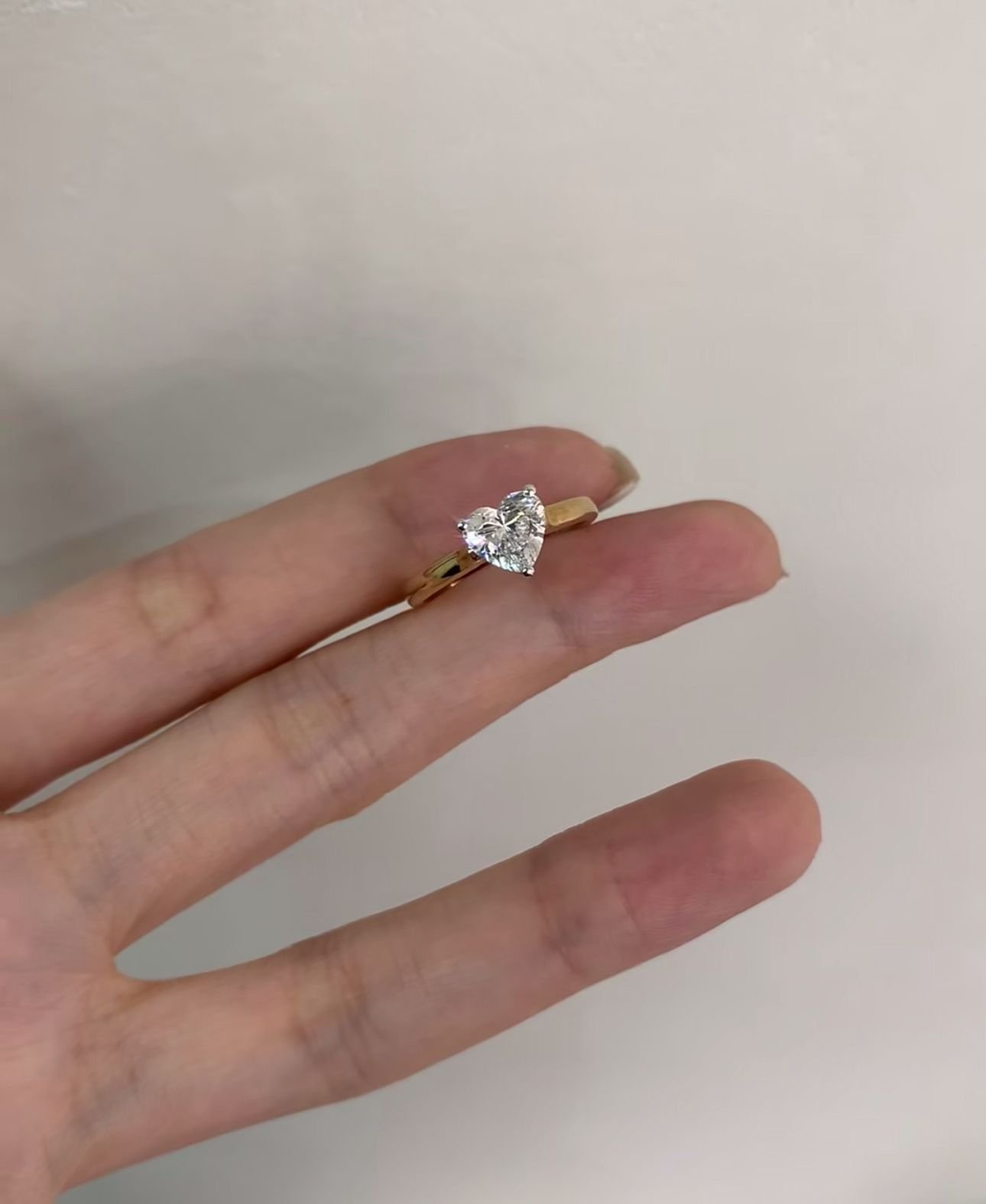 Eternal Heart Bloom Ring Lab-Grown Diamond - Image 3