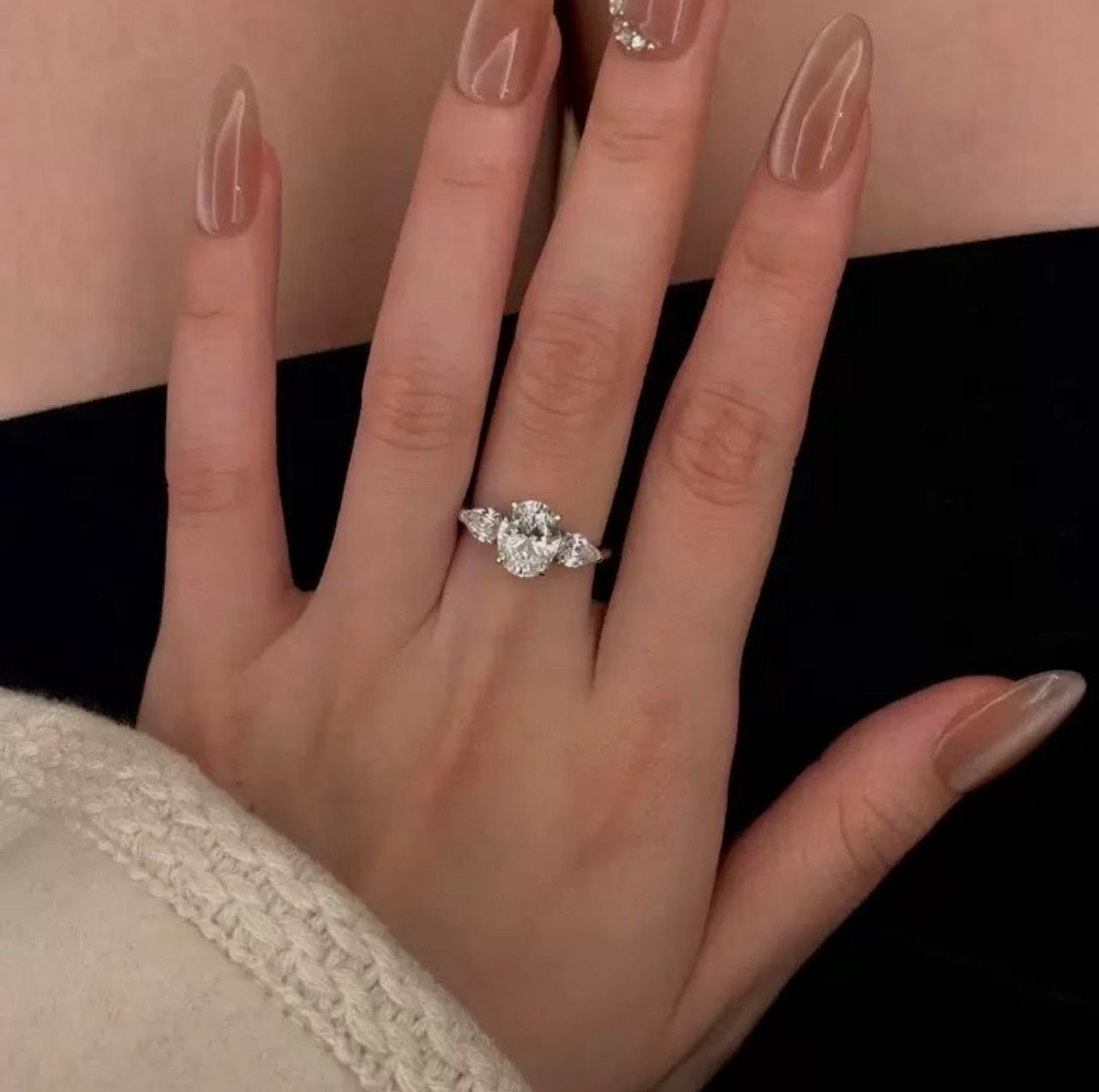 LuminaGrace Lab-Grown Diamond Engagement Ring - Image 3