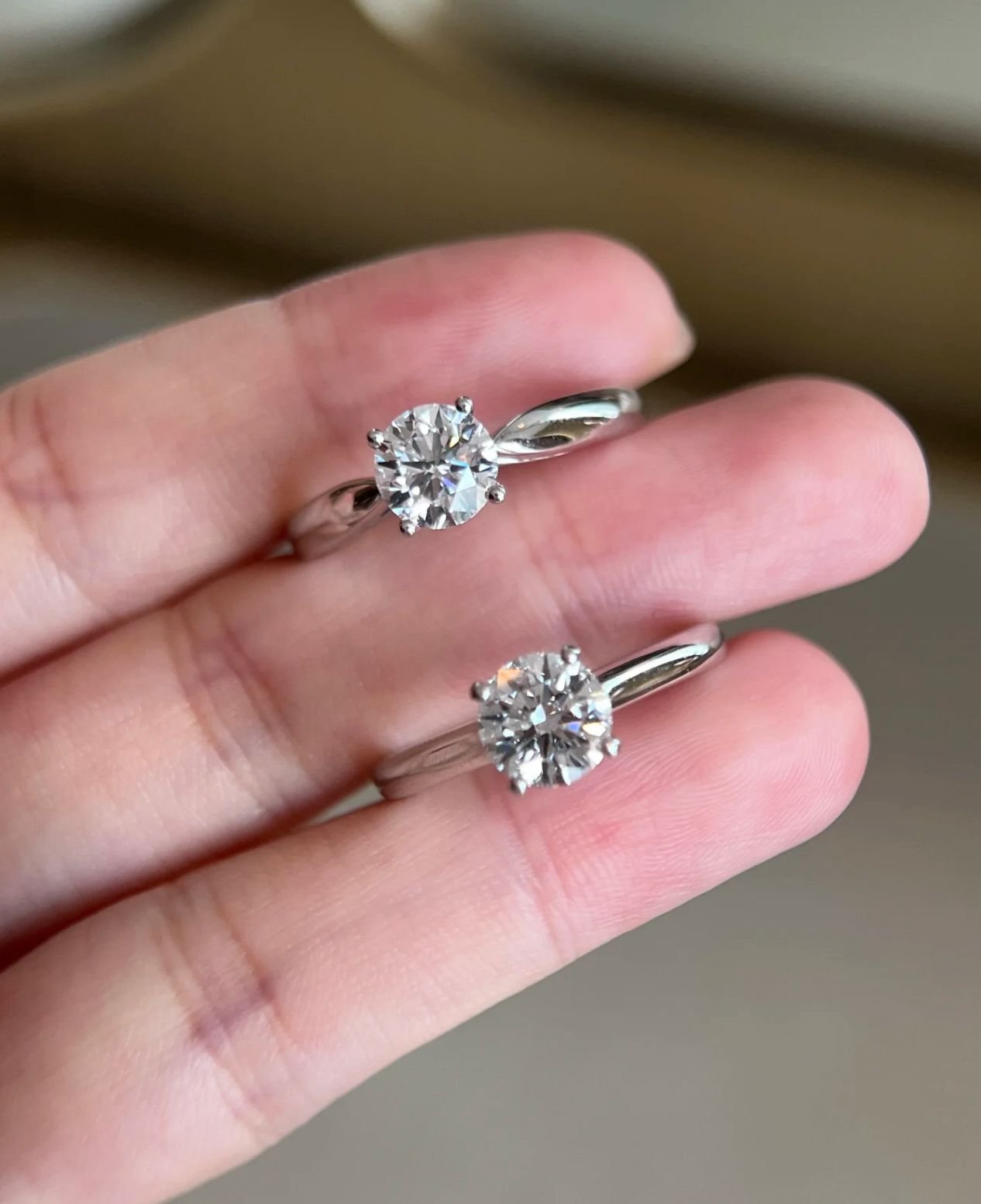 EternalGlow Solitaire Ring Lab-Grown Diamond – Classic Elegance - Image 5