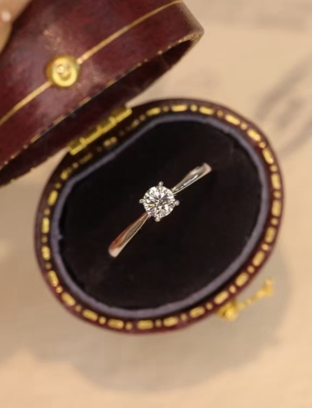 EternalGlow Solitaire Ring Lab-Grown Diamond – Classic Elegance - Image 7